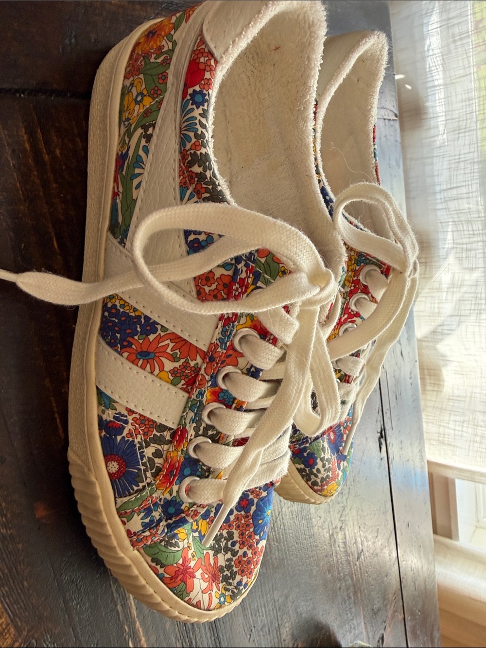 Gola for Jcrew Floral Multi-Color Athletic Sneakers - Picture 4 of 11